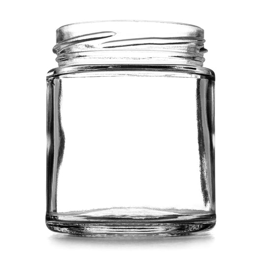 190ml Panelled Food Jar - Qty 6
